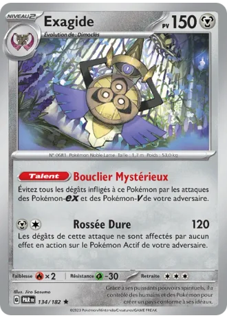 Exagide #134/182 — Faille Paradoxe