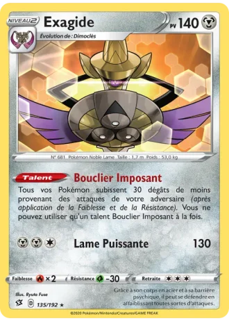 Exagide #135/192 — Clash des Rebelles