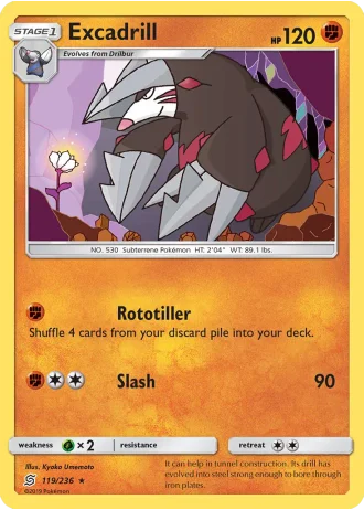 Excadrill #119/236 — Unified Minds