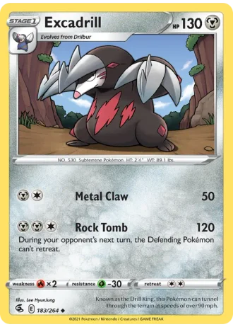 Excadrill #183 — Fusion Strike