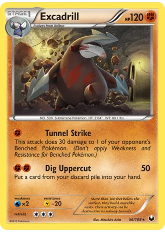 Excadrill #56 — Dark Explorers