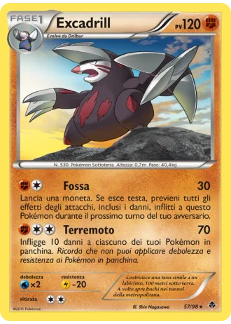 Excadrill #57/98 — Nuove Forze
