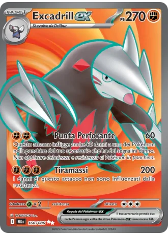 Excadrill ex #160 — Luce Nera