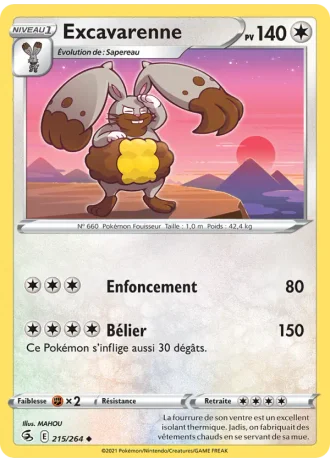 Excavarenne #215 — Poing de Fusion