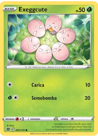 Exeggcute #001 — Astri Lucenti