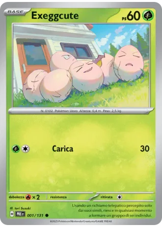 Exeggcute #001/131 — Evoluzioni Prismatiche