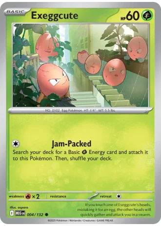 Exeggcute #004/132 — Mega Evolution