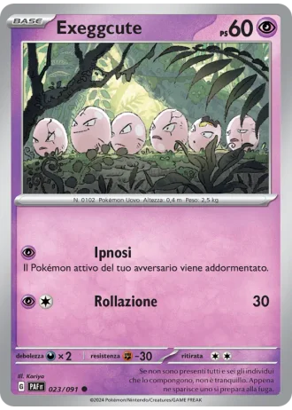 Exeggcute #023 — Destino di Paldea