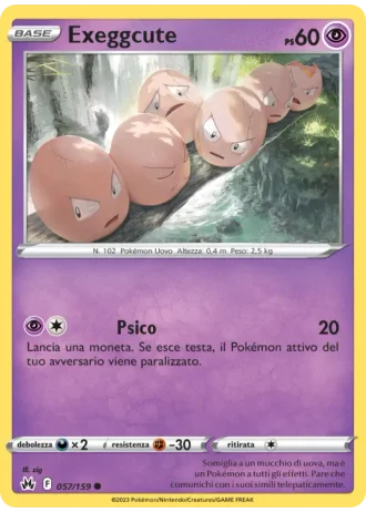 Exeggcute #057/159 — Zenit Regale