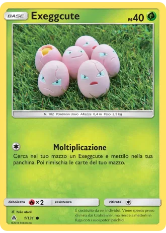 Exeggcute #1 — Apocalisse Di Luce