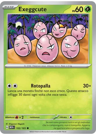Exeggcute #102/165 — 151