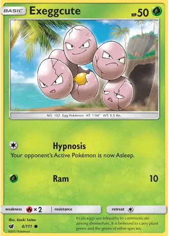 Exeggcute #4 — Crimson Invasion