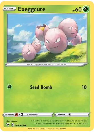 Exeggcute #4 — Vivid Voltage