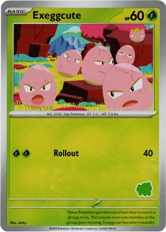 Exeggcute #5 — My First Battle