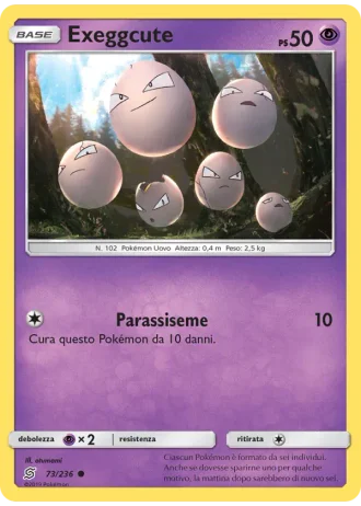 Exeggcute #73 — Sintonia Mentale