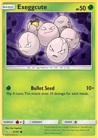 Exeggcute #8/181 — Team Up