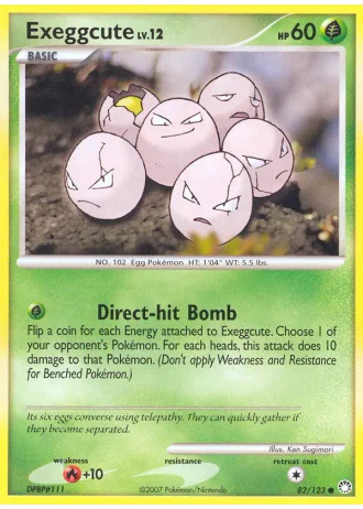 Exeggcute #82/123 — Tesori Misteriosi