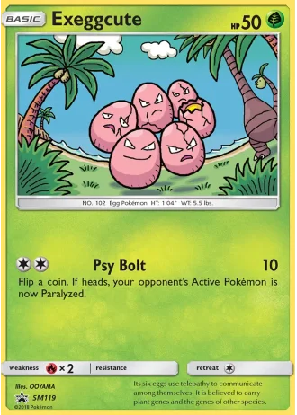 Exeggcute SM119 — Sun & Moon Promos