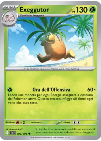 Exeggutor #003/191 — Scintille Folgoranti
