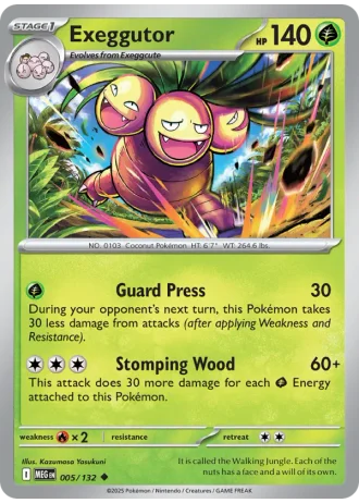 Exeggutor #005/132 — Mega Evolution