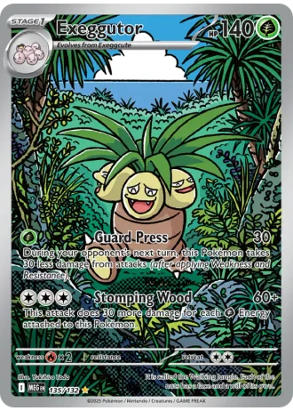 Exeggutor #135/132 — Mega Evolution