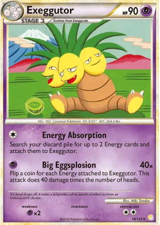 Exeggutor #18 — HeartGold SoulSilver