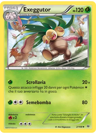 Exeggutor #2/108 — Furie Volanti