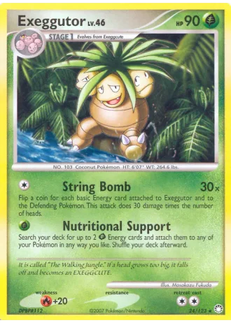 Exeggutor #24/123 — Tesori Misteriosi