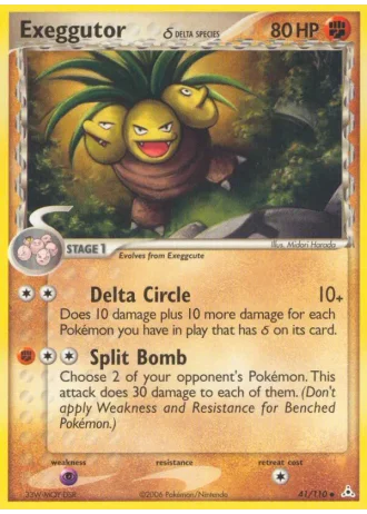 Exeggutor #41/110 — Holon Phantoms
