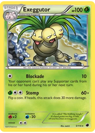 Exeggutor #5 — Plasma Freeze