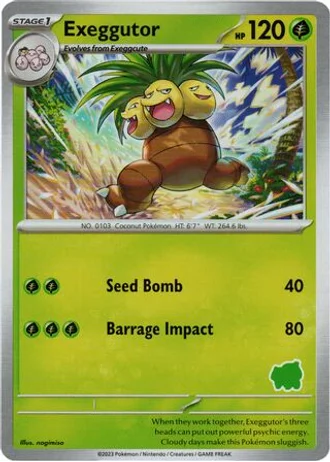 Exeggutor #6 — My First Battle