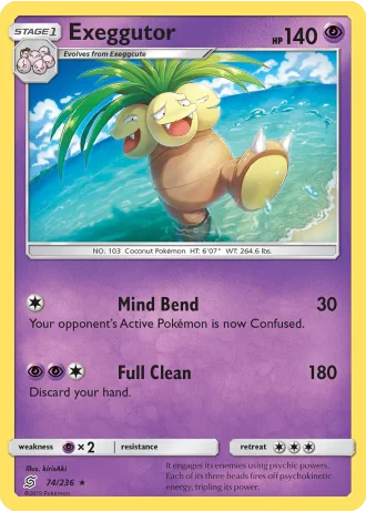 Exeggutor #74/236 — Unified Minds