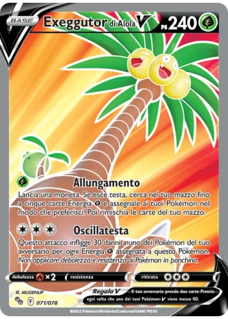 Exeggutor di Alola V #071/78 — Pokémon GO