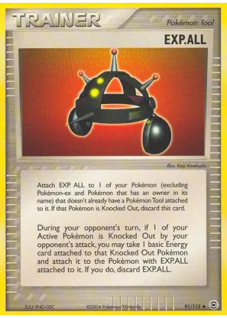 EXP. ALL #91/112 — FireRed & LeafGreen