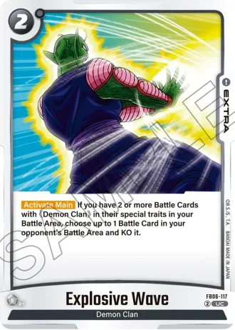 Explosive Wave  FB06-117 — Rivals Clash (FB06)