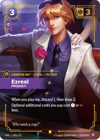 Ezreal, Prodigy #149a/221 — Spiritforged