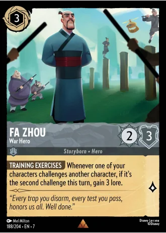 Fa Zhou - War Hero #188/204 — Archazia's Island