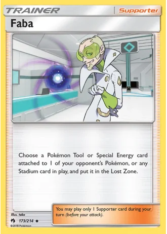 Faba #173/214 — Lost Thunder
