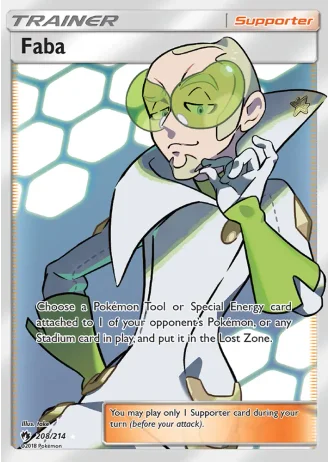 Faba #208/214 — Lost Thunder