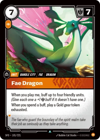 Fae Dragon #101/221 — Spiritforged