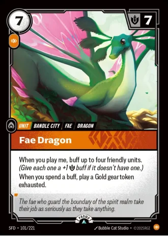 Fae Dragon #101/221 — Organized Play Promos
