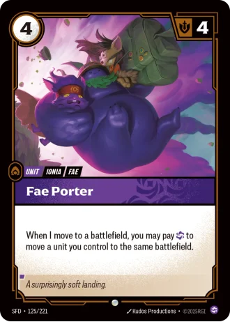 Fae Porter #125/221 — Spiritforged