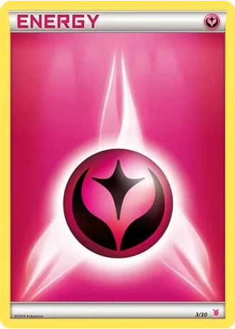 Fairy Energy #3/30 — XY trainer Kit (Wigglytuff)