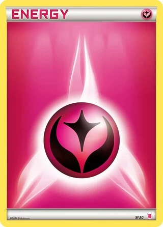 Fairy Energy #9 — XY trainer Kit (Wigglytuff)