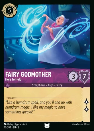 Fairy Godmother - Here to Help #40/204 — Rise of the Floodborn