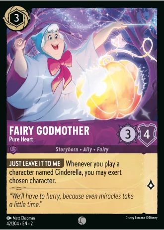 Fairy Godmother - Pure Heart #42/204 — Rise of the Floodborn