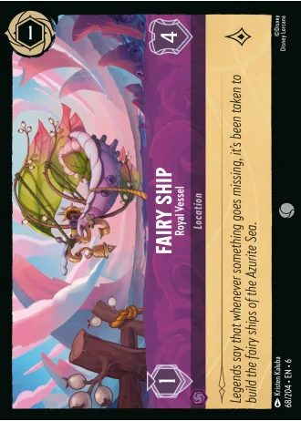 Fairy Ship - Royal Vessel #68/204 — Azurite Sea