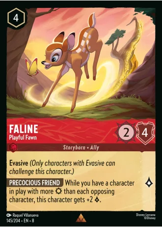 Faline - Playful Fawn #145/204 — Reign of Jafar