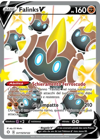 Falinks V SV115 — Tesoro Cromatico (Destino Splendente)
