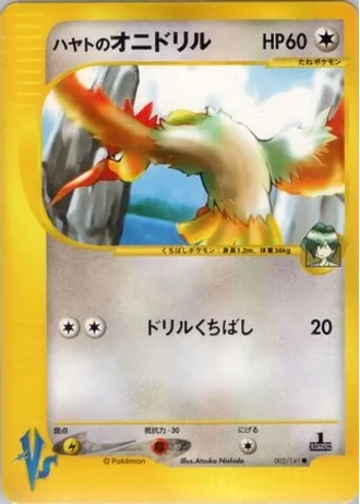 Falkner's Fearow (1st Edition) #2/141 — Pokémon VS